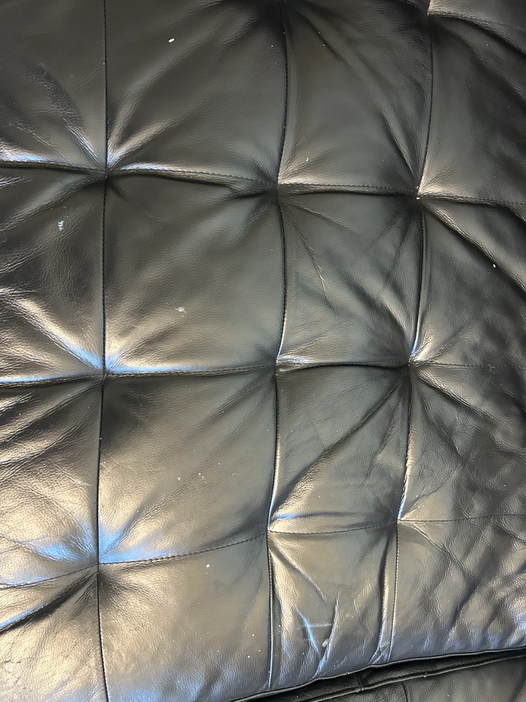 Ikea Morabo Leather Sofa - photo 5