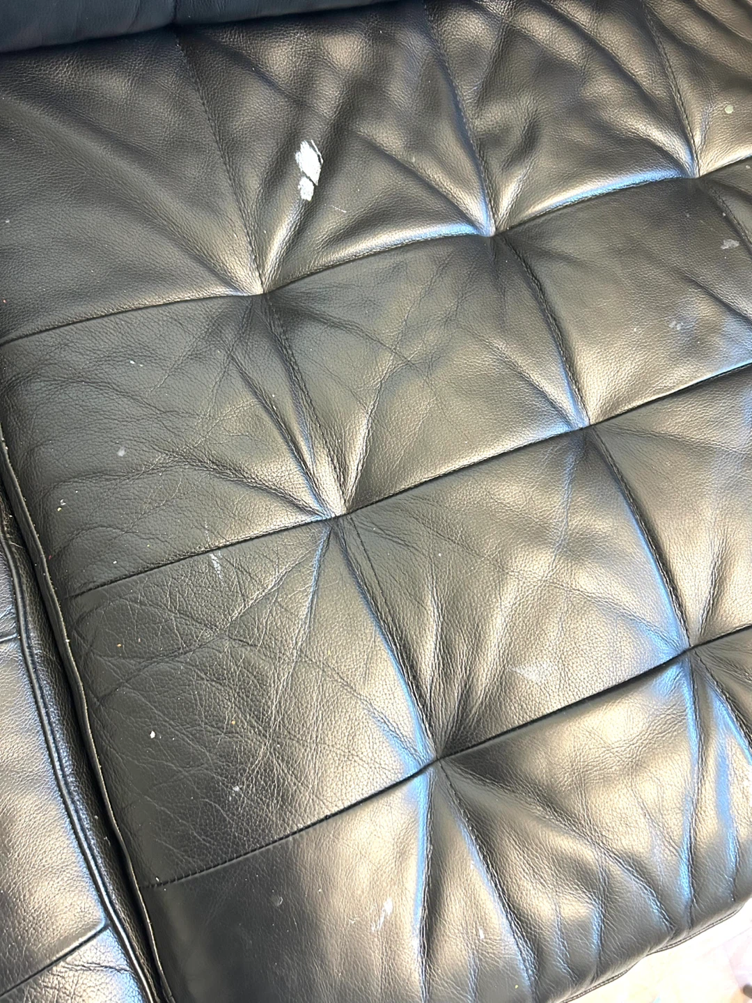 Ikea Morabo Leather Sofa - photo 4