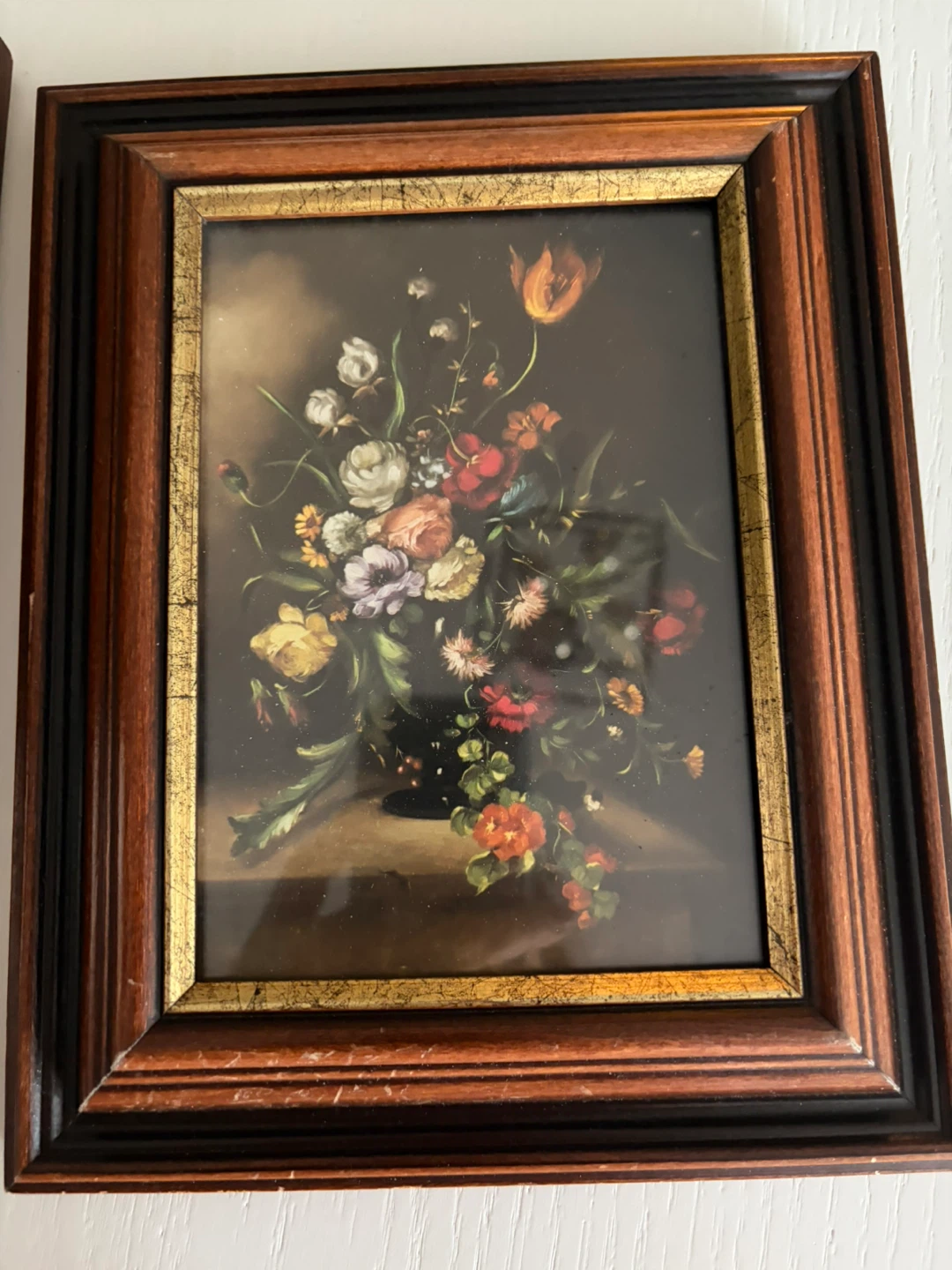 Framed Floral Still Life Art Print - photo 2
