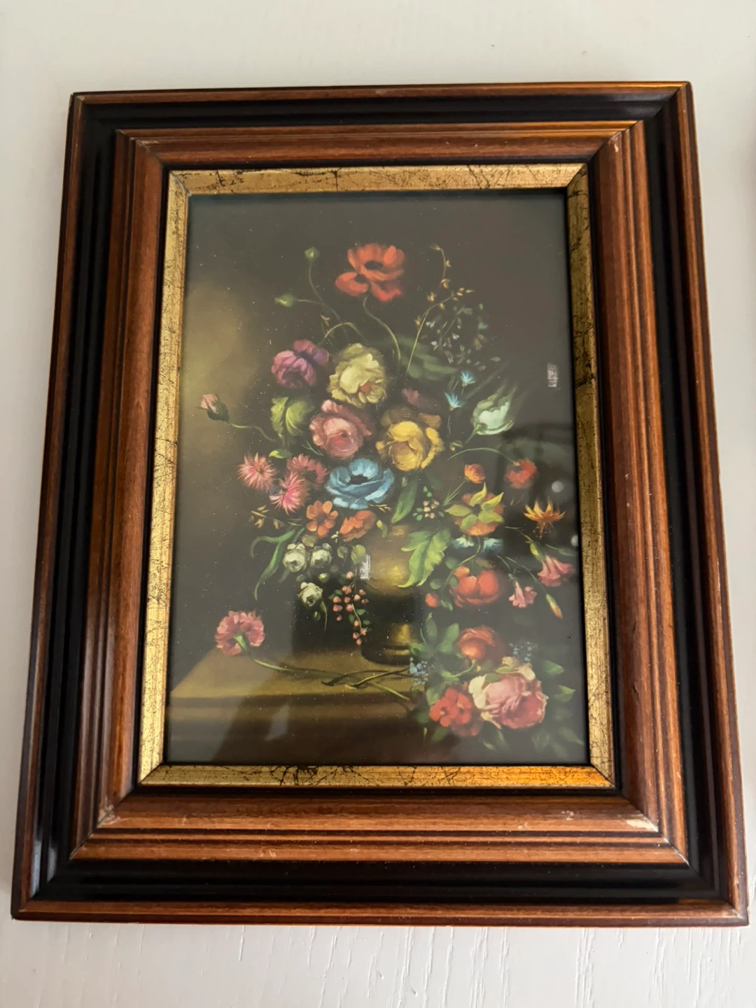 Framed Floral Still Life Art Print
