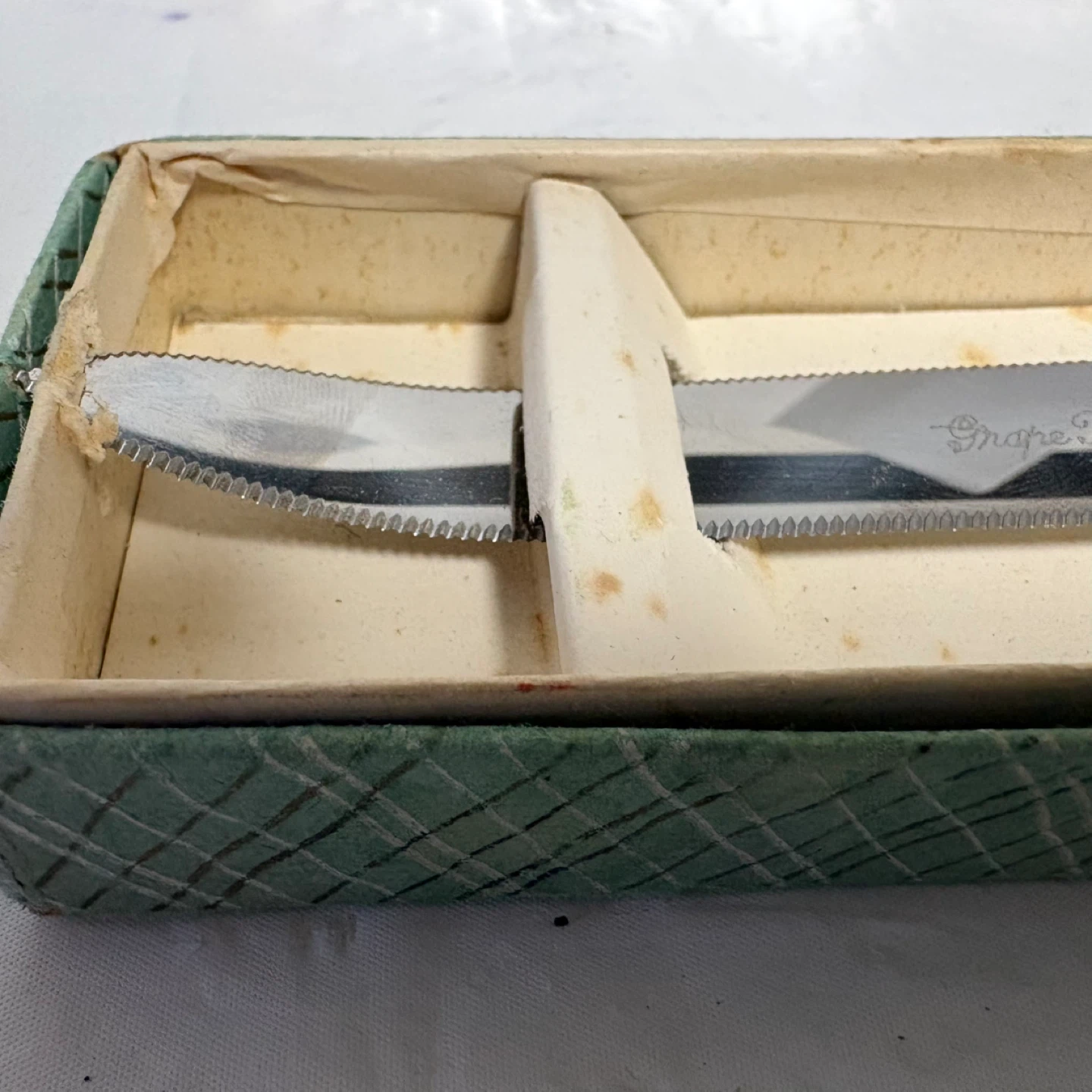 Sheffield England Stainless Steel Fruit Knives Set of 3 - photo 5