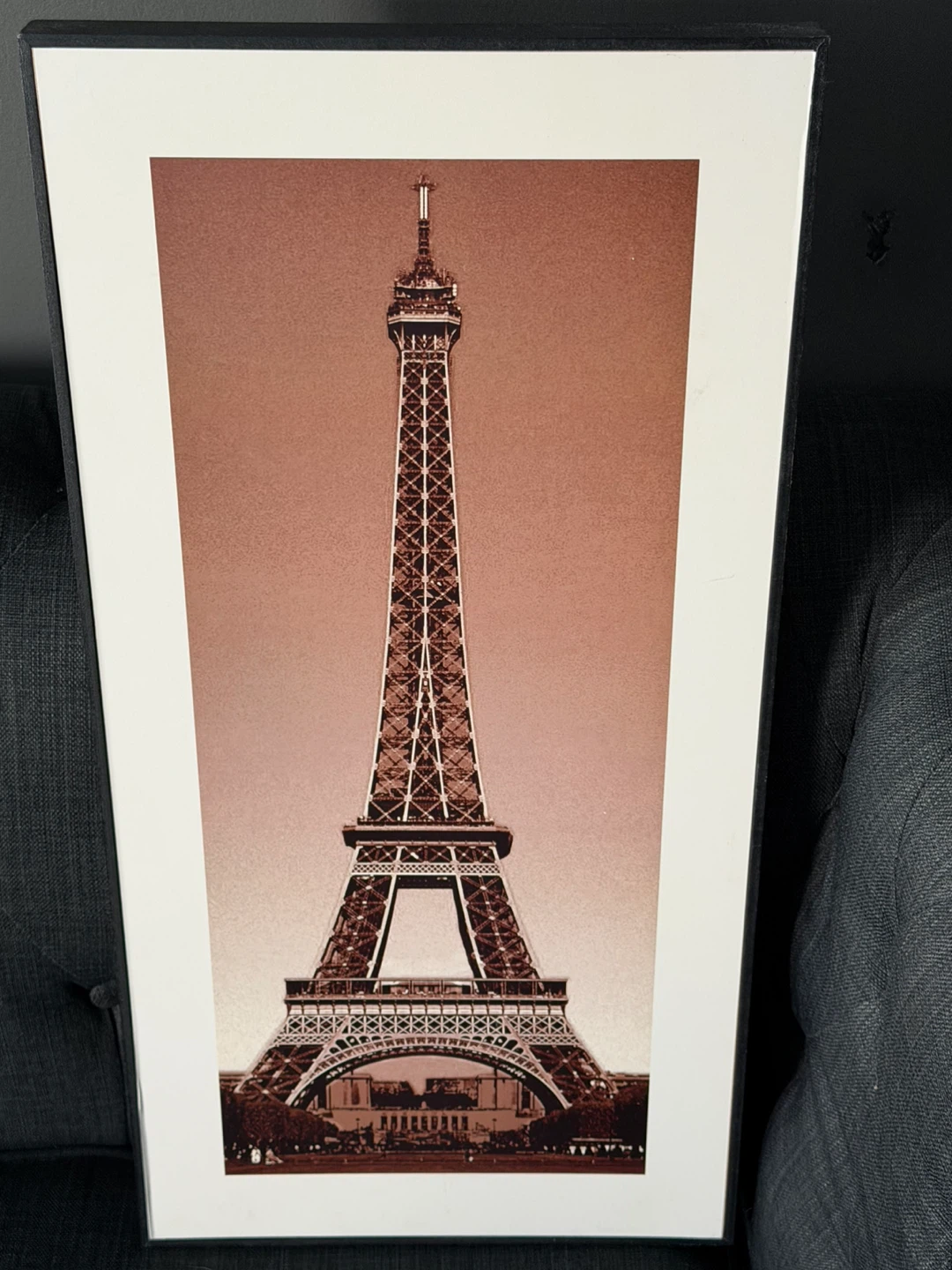 Framed Eiffel Tower Print