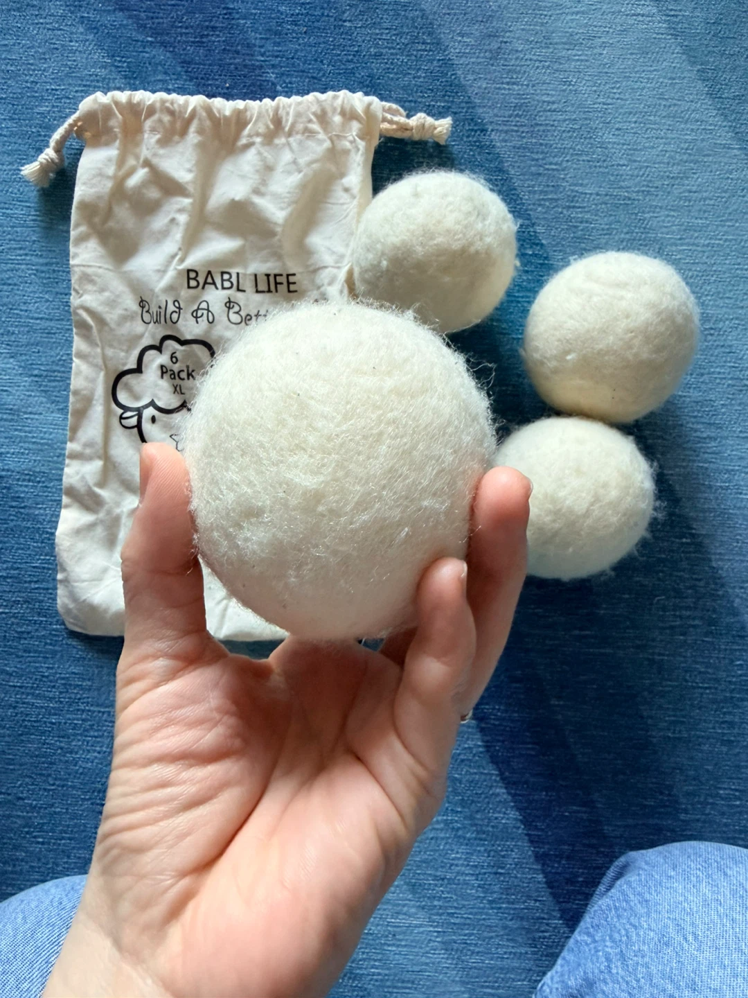 BABL LIFE XL Wool Dryer Balls 6 Pack - photo 2