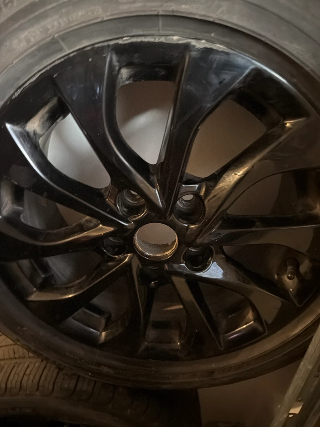 Set of 4 Black Alloy Rims - photo 3