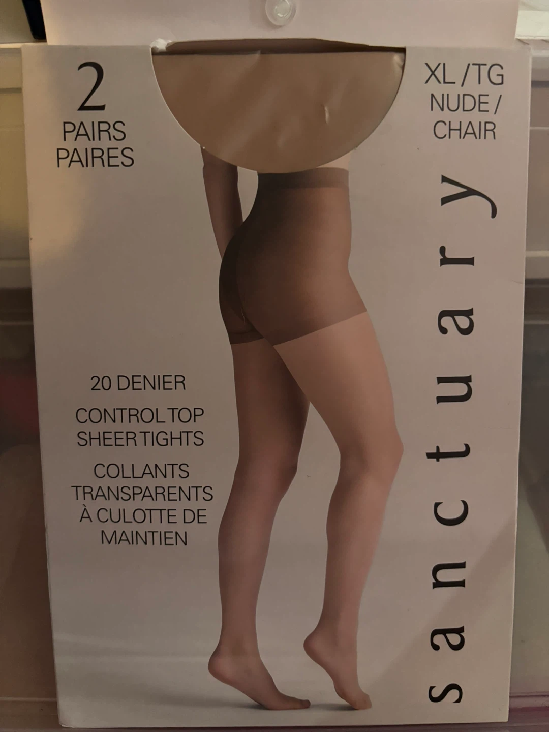 Sanctuary Control Top Sheer Tights - 2 Pairs