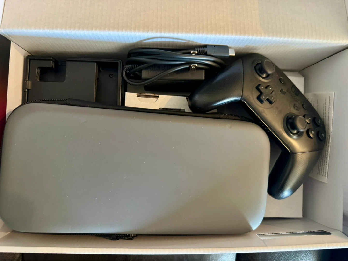Nintendo Switch Gaming Console with Pro Controller and Case - photo 2