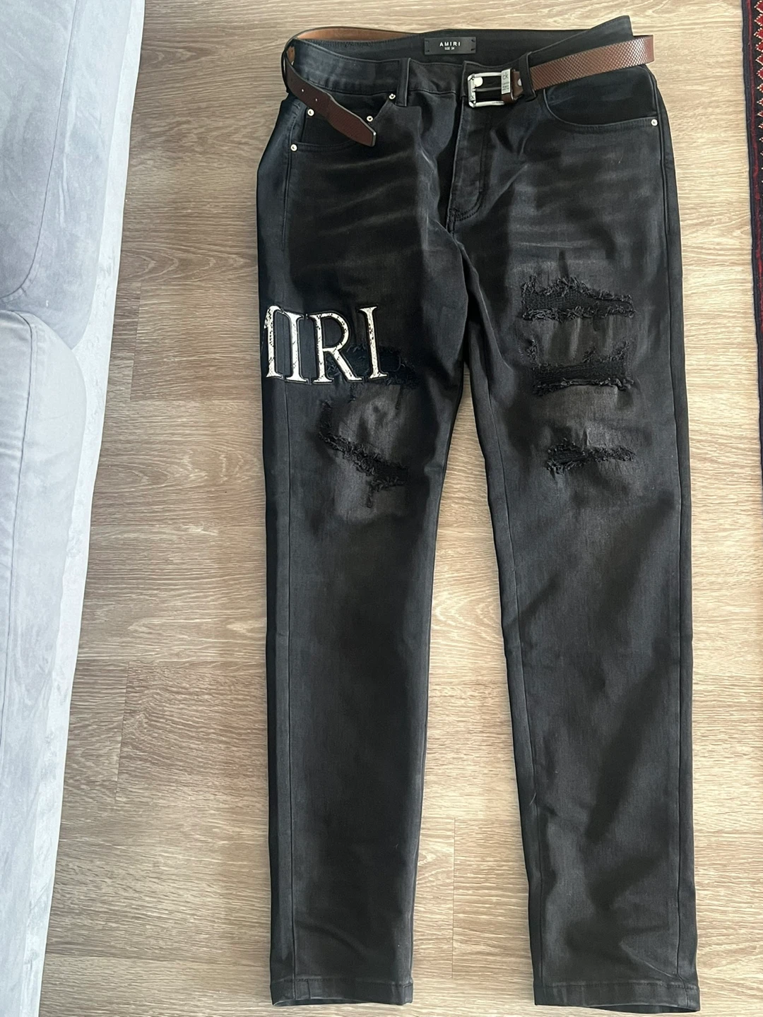 AMIRI Black Jeans