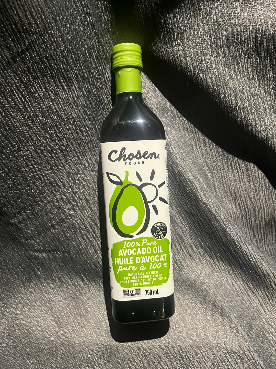 Chosen Foods 100% Pure Avocado Oil - 750 mL