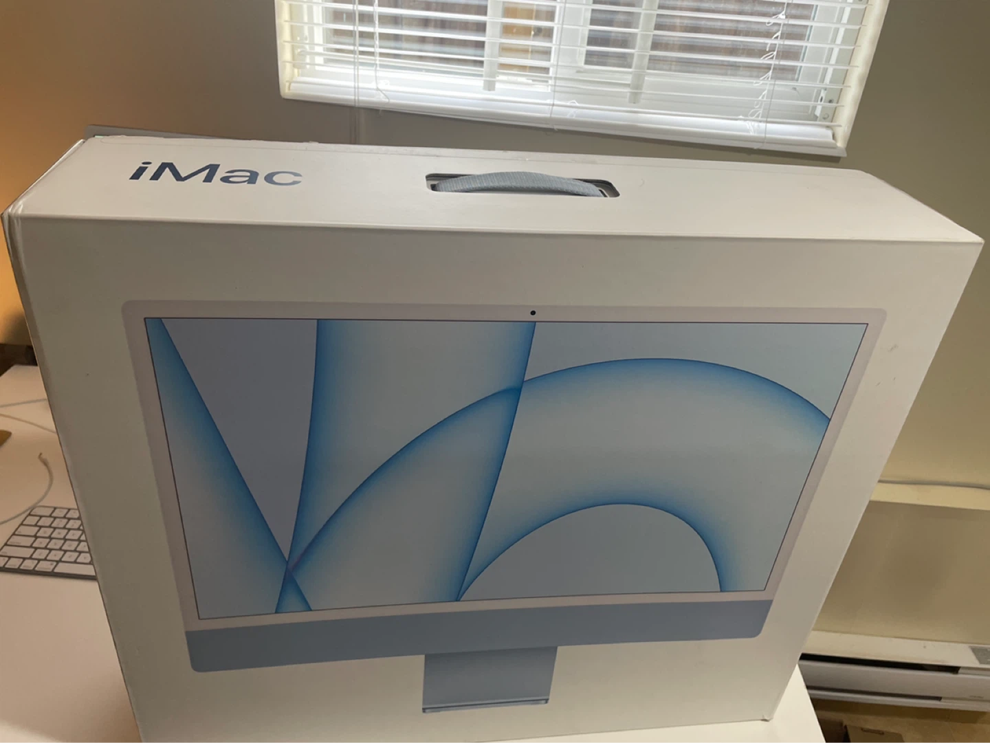 Apple iMac 24-inch M1 2021 Blue - photo 2
