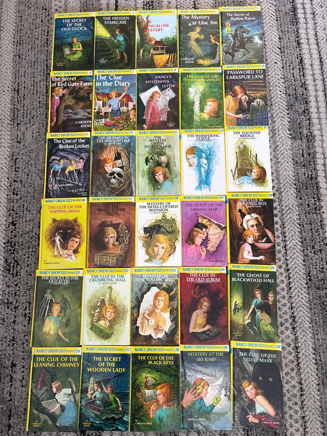 Nancy Drew Mystery Books Collection (Various Titles)