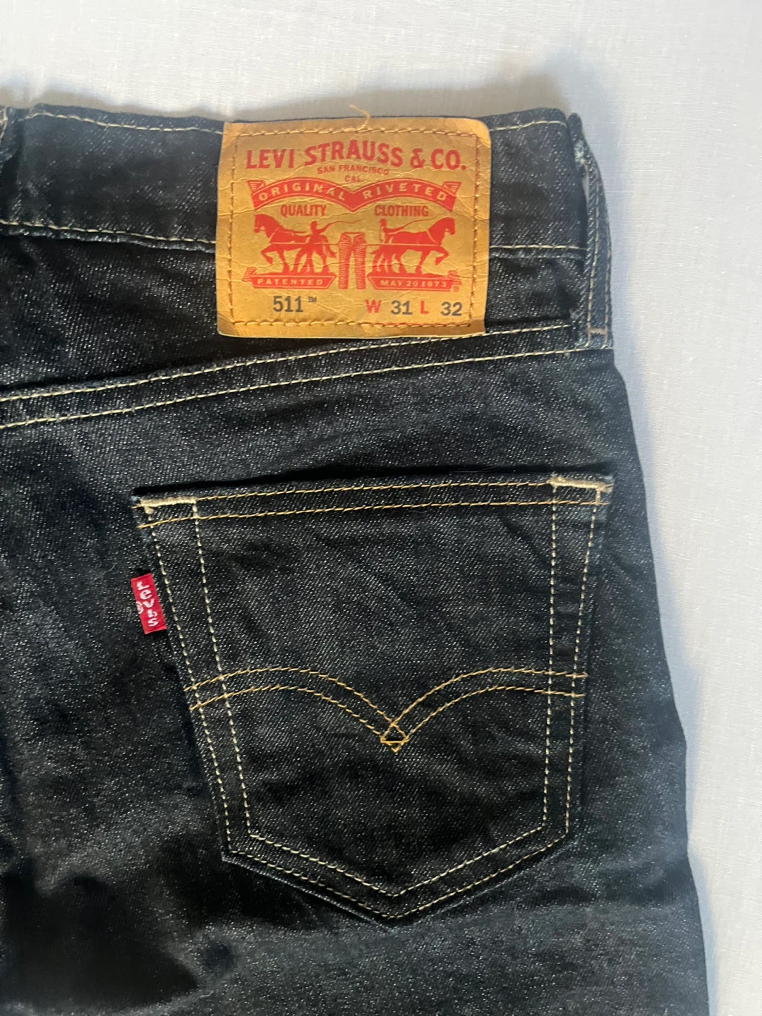 Levi's 511 Dark Wash Jeans W 31 L 32