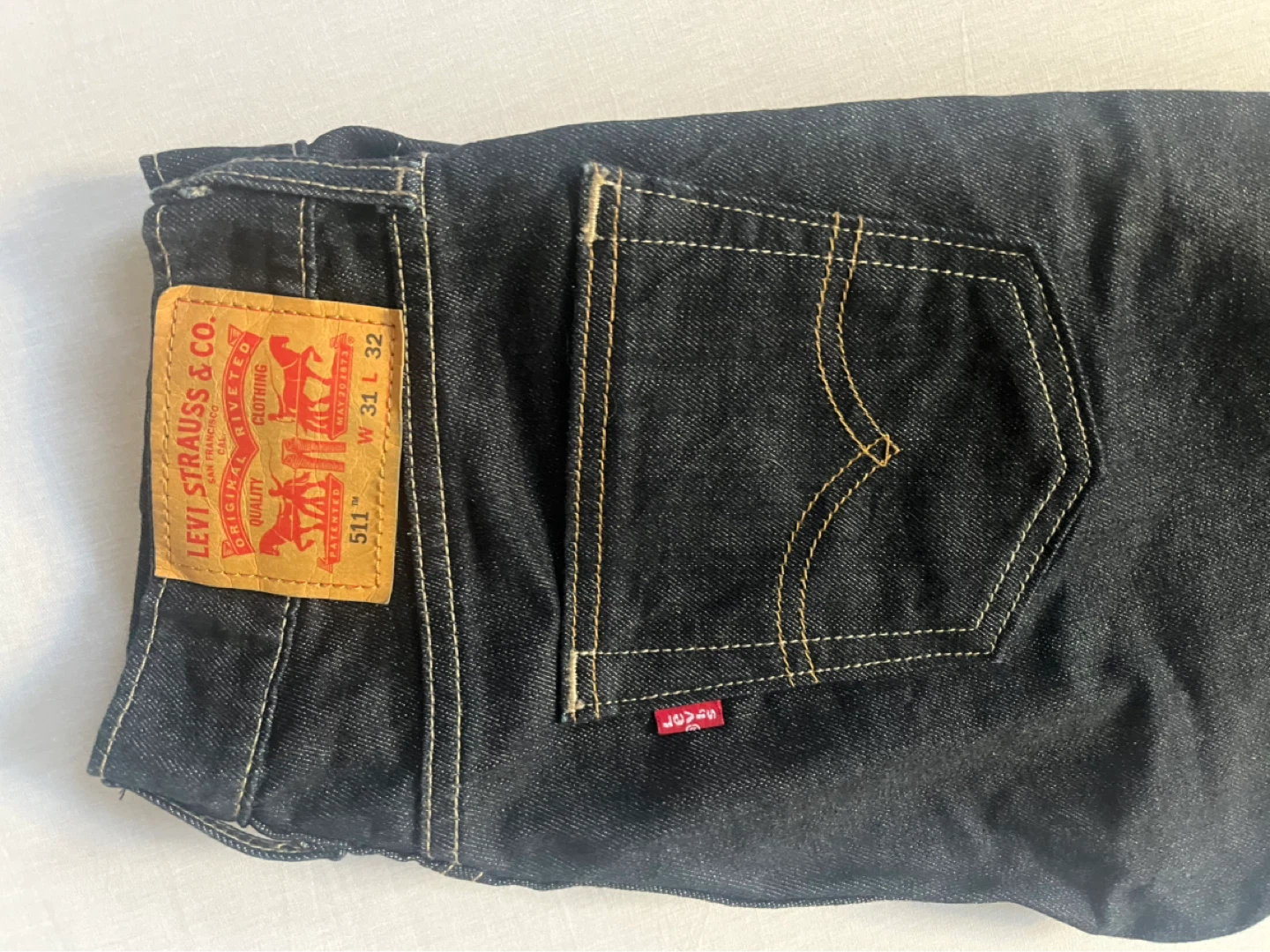Levi's 511 Dark Wash Jeans W 31 L 32 - photo 2