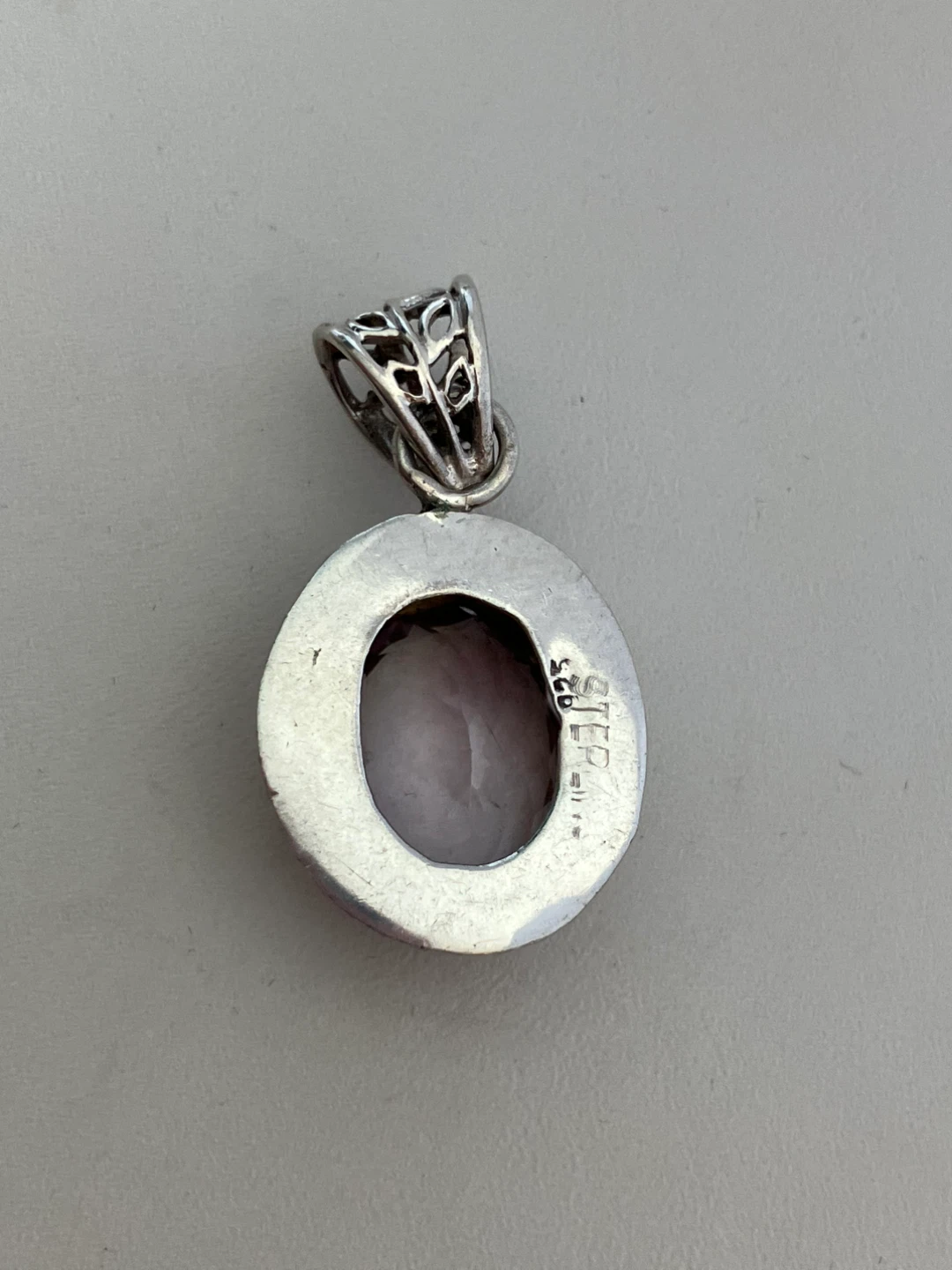 Sterling Silver Pendant with Amethyst - photo 4