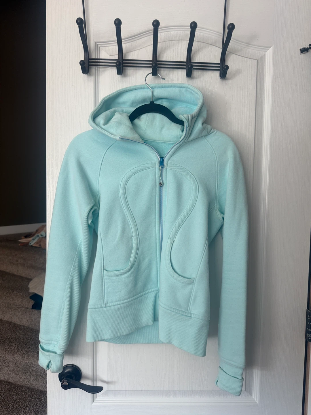 Lululemon Hoodie Size 6 Sky Blue