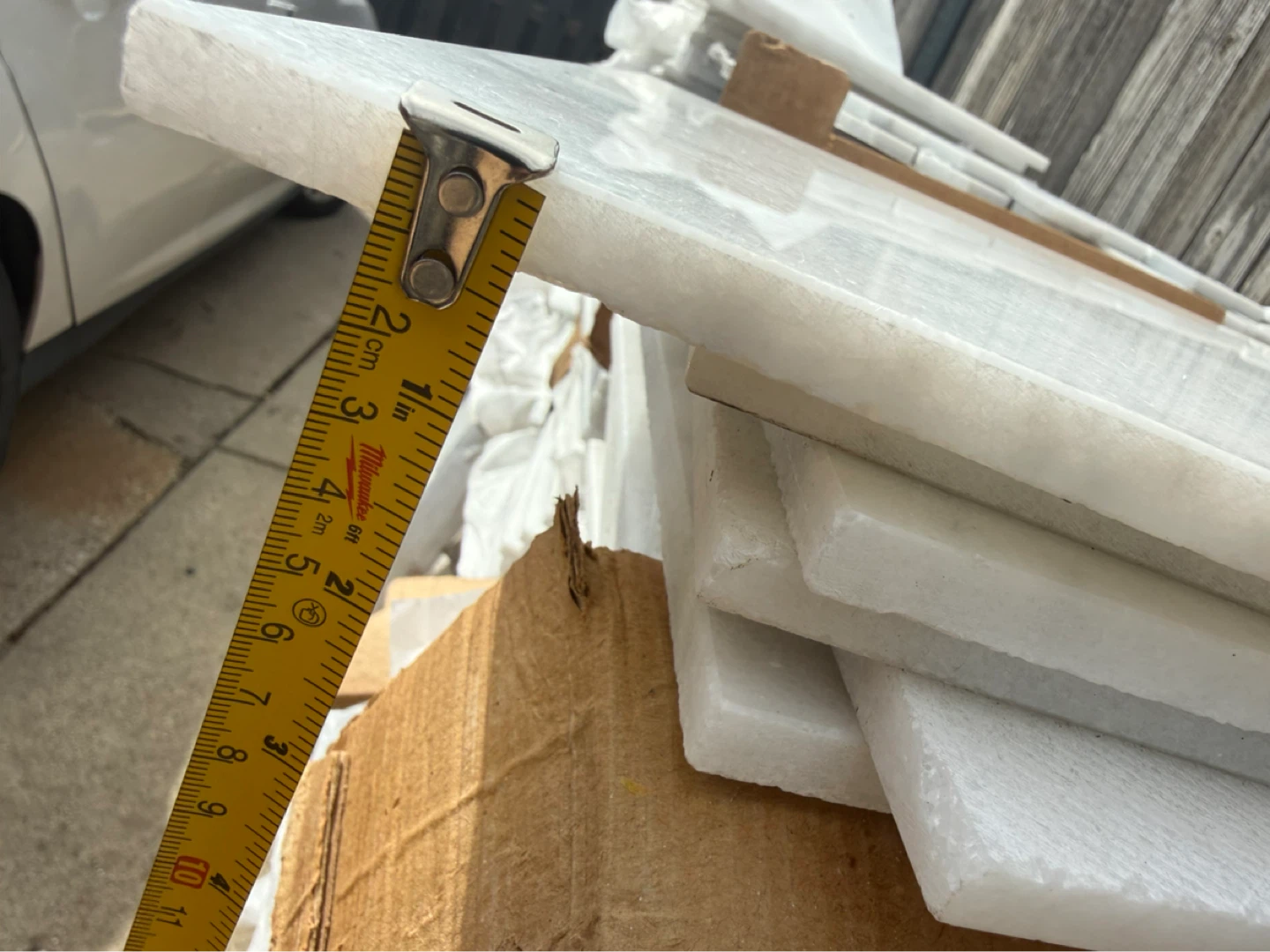 White Marble Tiles (mármol)870 unidades