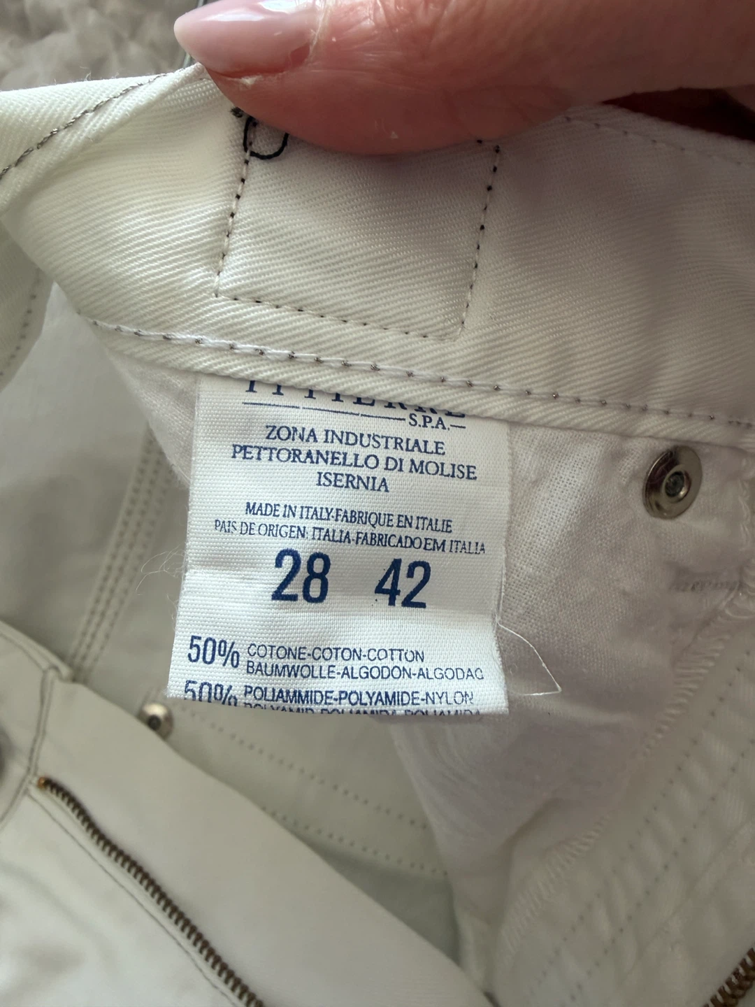 New White Versace Jeans Couture denim pants - photo 5