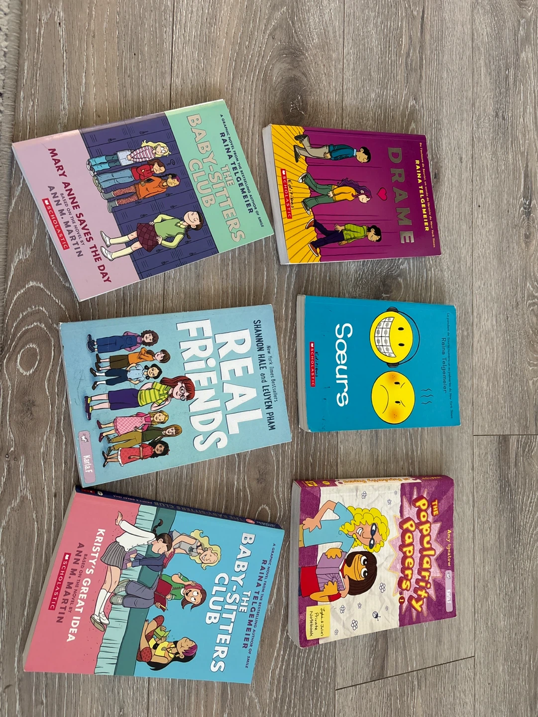 Raina Telgemeier & Ann M. Martin Graphic Novels Collection - photo 4