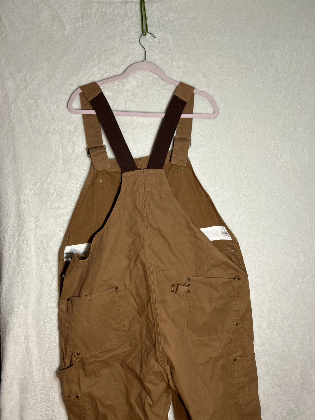 WUG Brown Canvas Bib Overalls - XL - photo 2