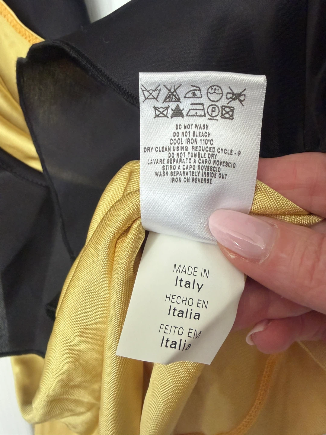 New R.E.D. Valentino Black and Yellow Top - photo 4