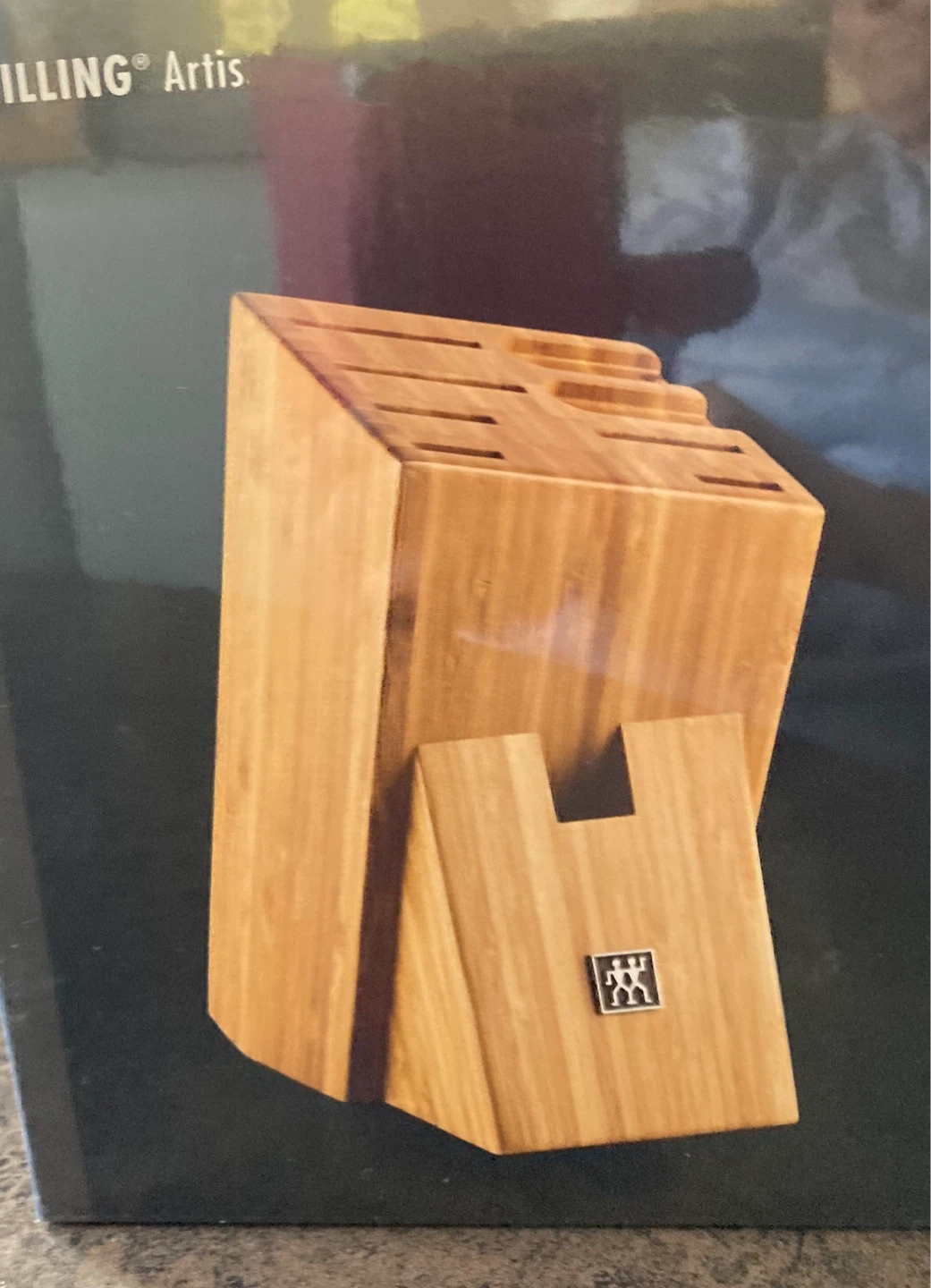 NEW ZWILLING J.A. HENCKELS Artis Knife Block