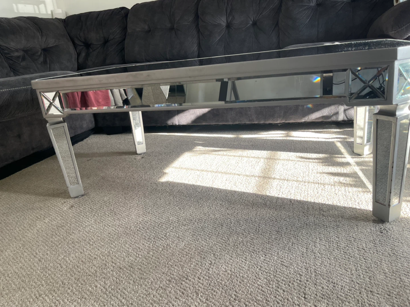 Mirrored Coffee Table - photo 2