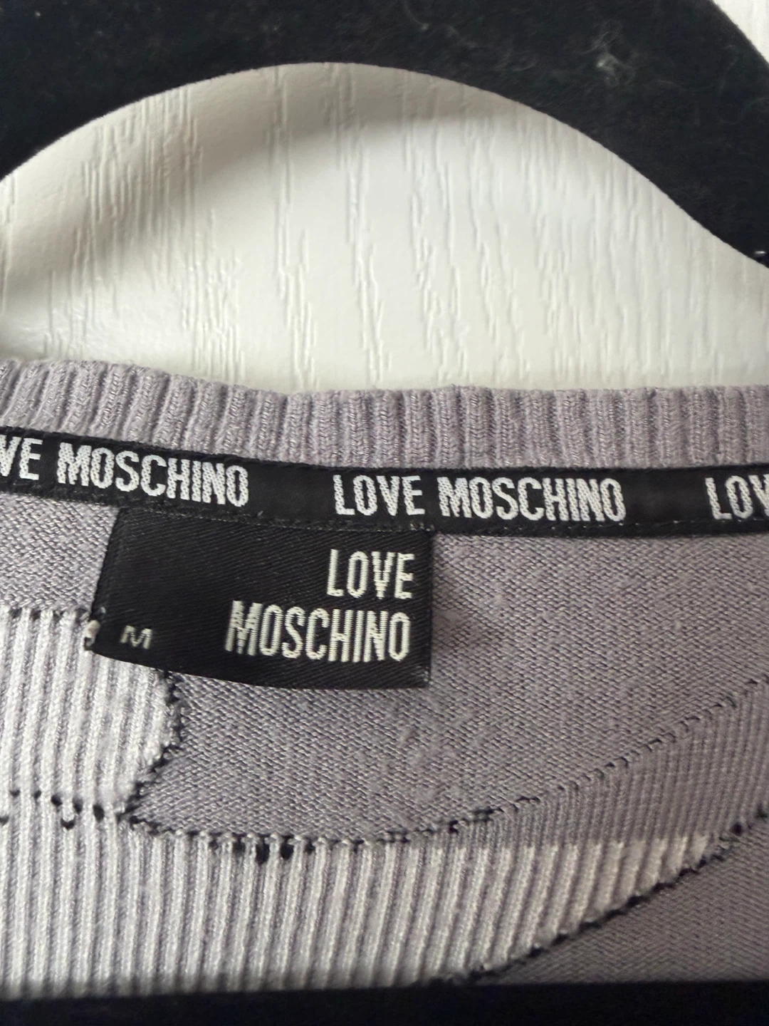 Love Moschino Women's Grey Tweety & Sylvester Sweater - Size M - photo 3