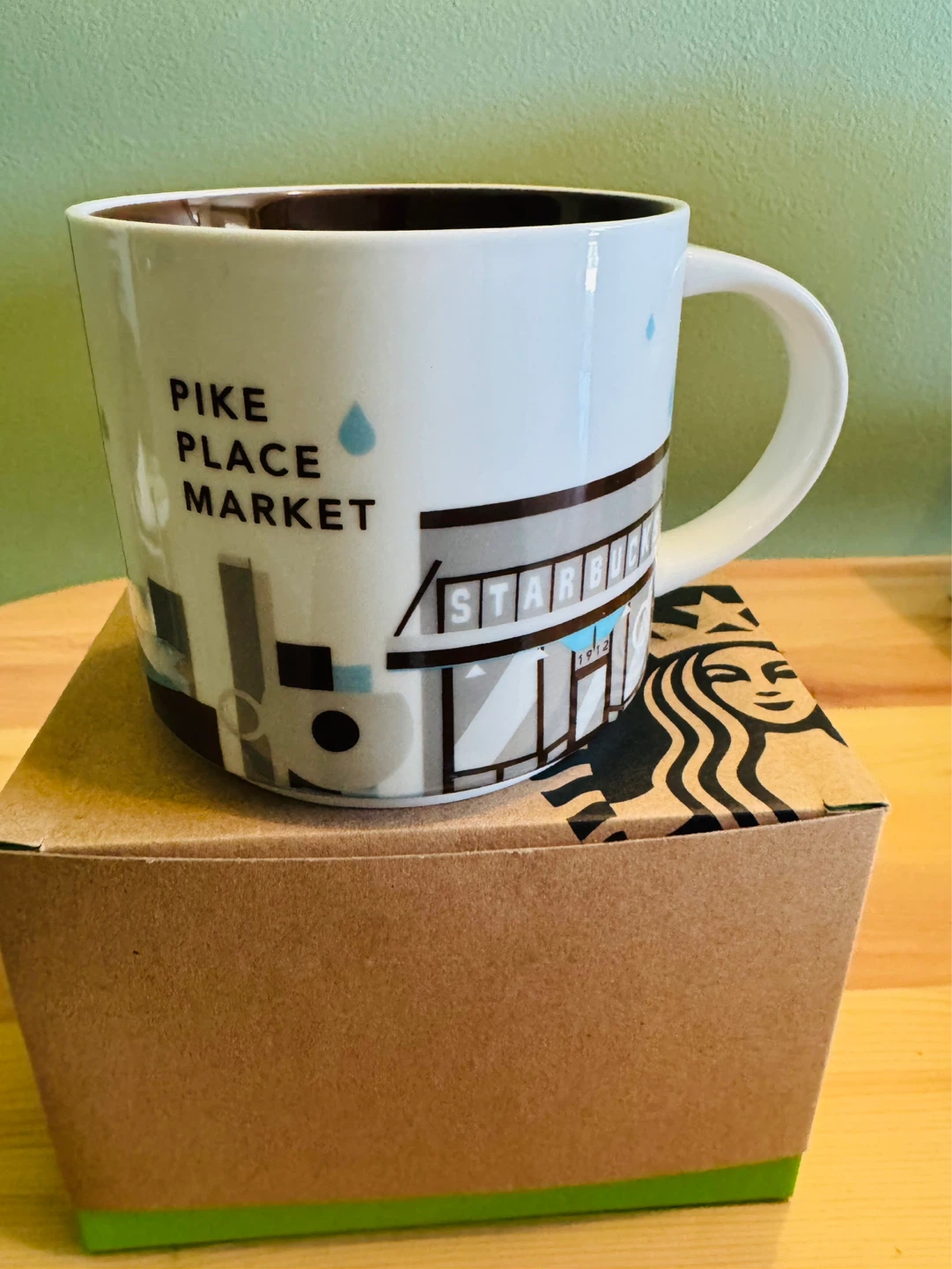 NEW Starbucks  Pike Place  “You Are Here” Mug!