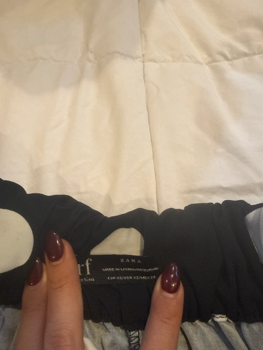 Zara Polka Dot Wide Leg Pants - photo 2