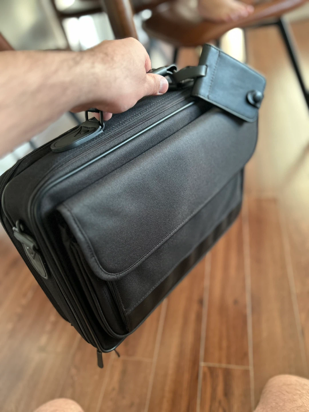Black Briefcase / Laptop Bag - photo 5