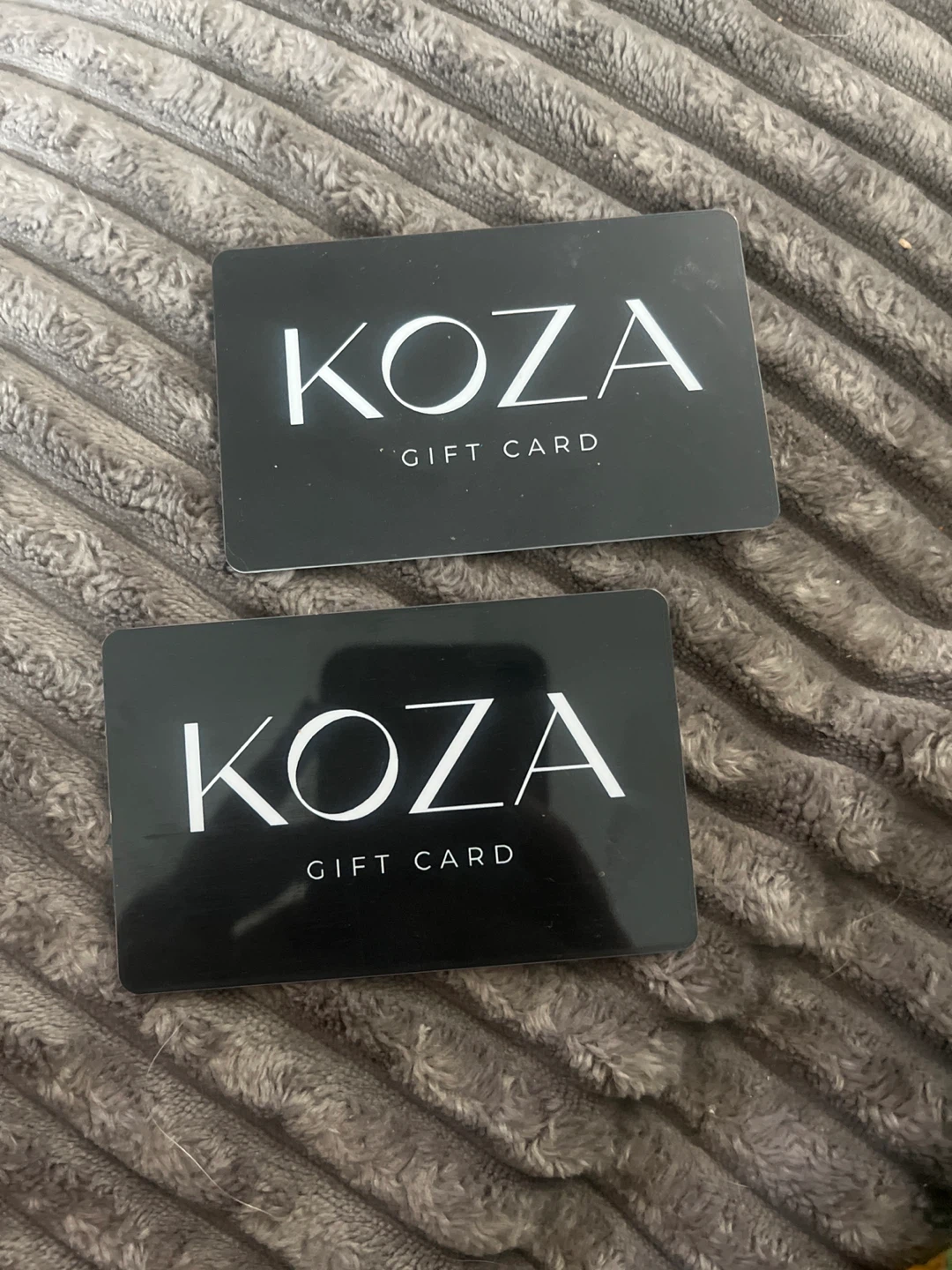 KOZA Gift Cards $220