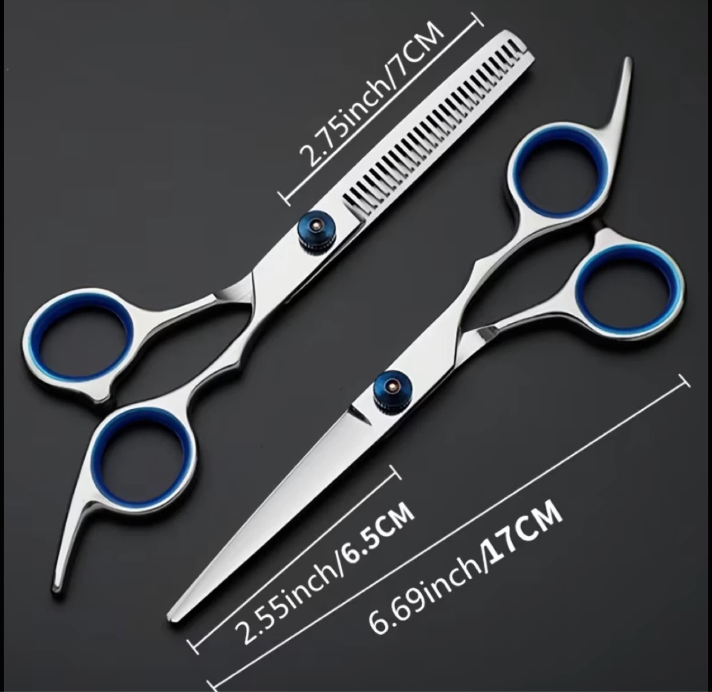 Set of 2 Hair Cutting Scissors for Home Use - photo 5