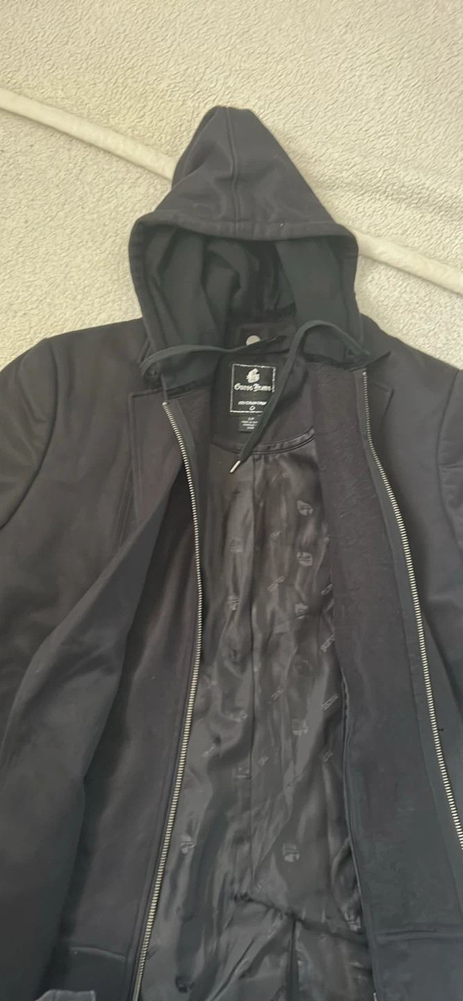 Oxxo Stella Black Hoodie Blazer - photo 2