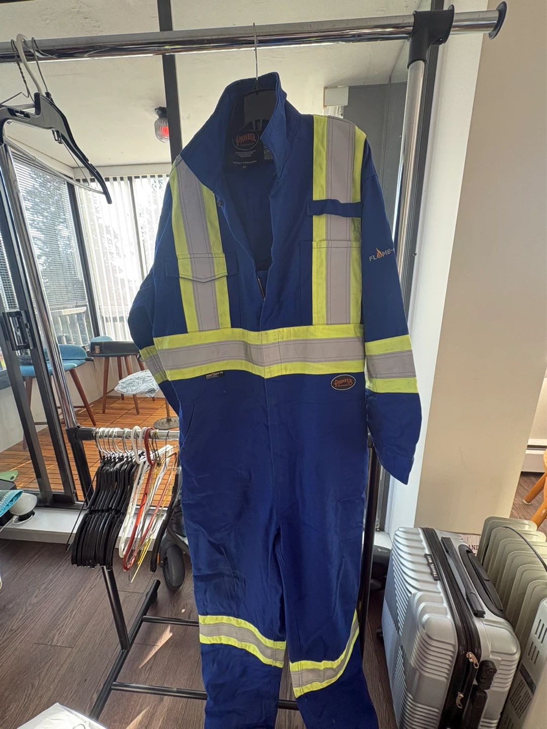 Pioneer Flame-Gard Flame Resistant Coveralls Size 42