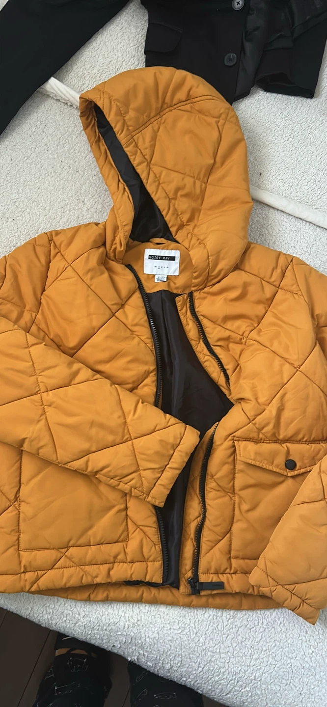 Noisy May Quilted Puffer Jacket