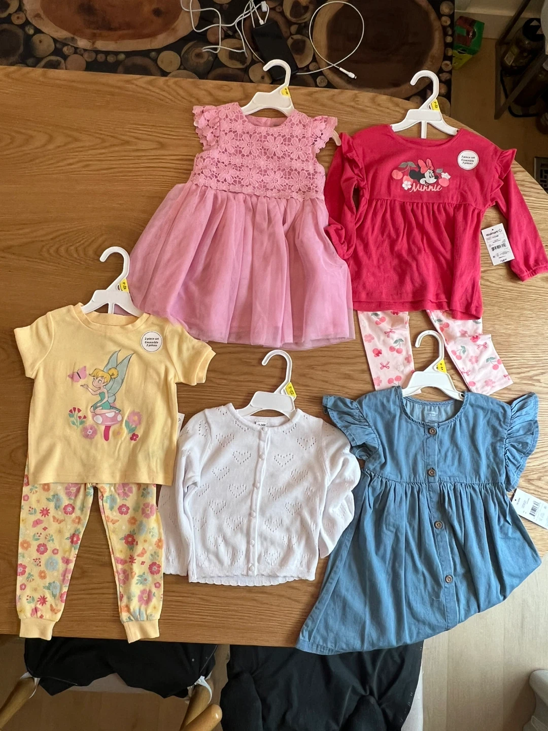 Brand New 5-Piece Toddler Girl Set (George Brand) - Size 18-24 M