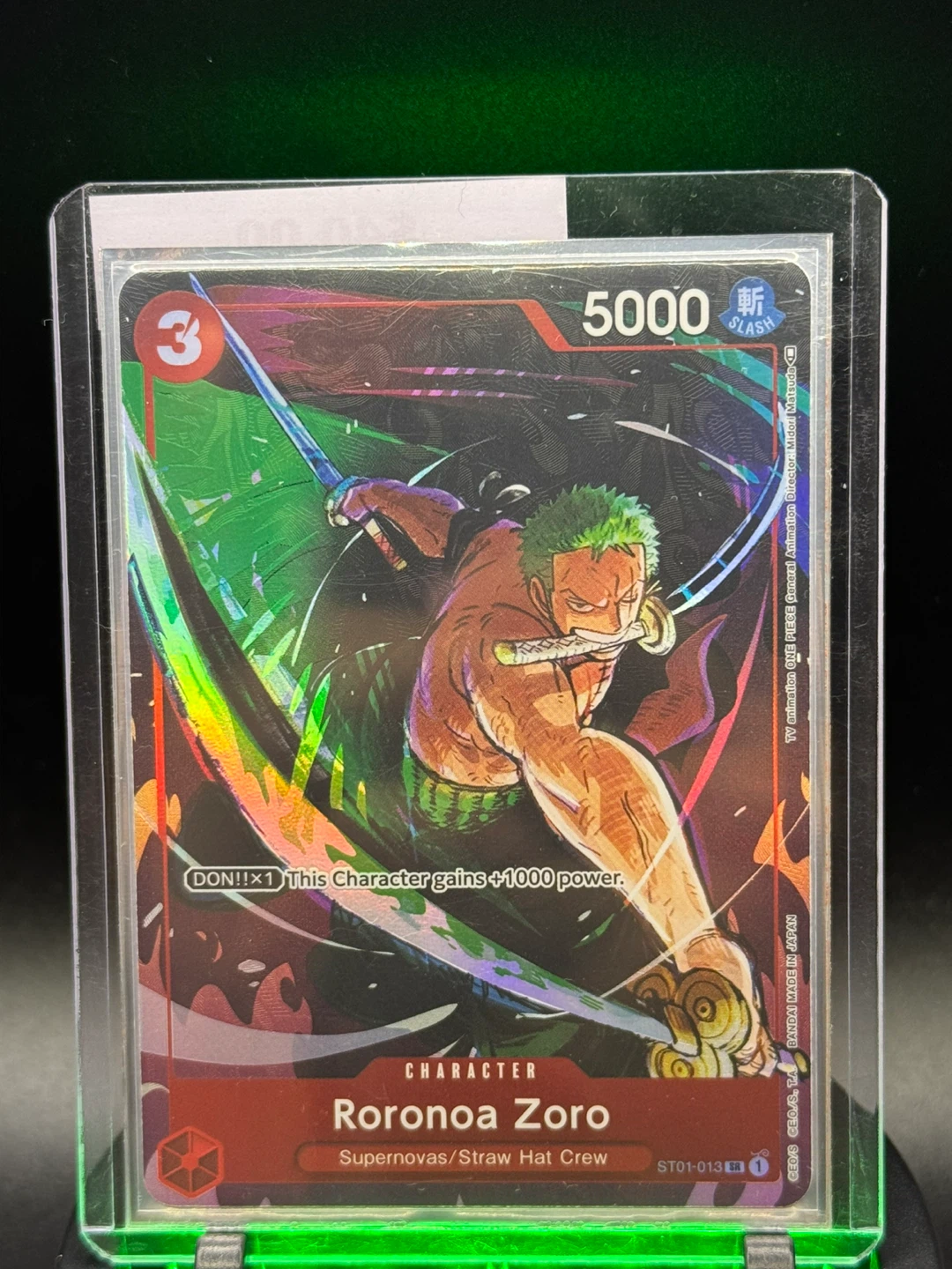 One Piece Card Game Roronoa Zoro ST01-013
