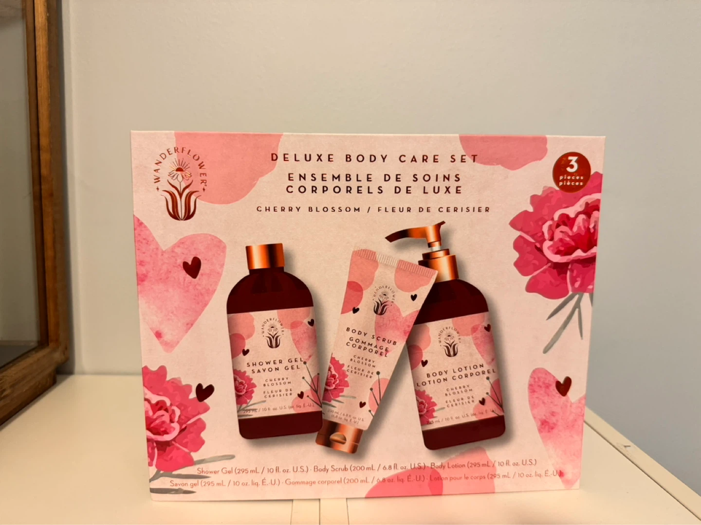 Wanderflower Deluxe Cherry Blossom Body Care Set