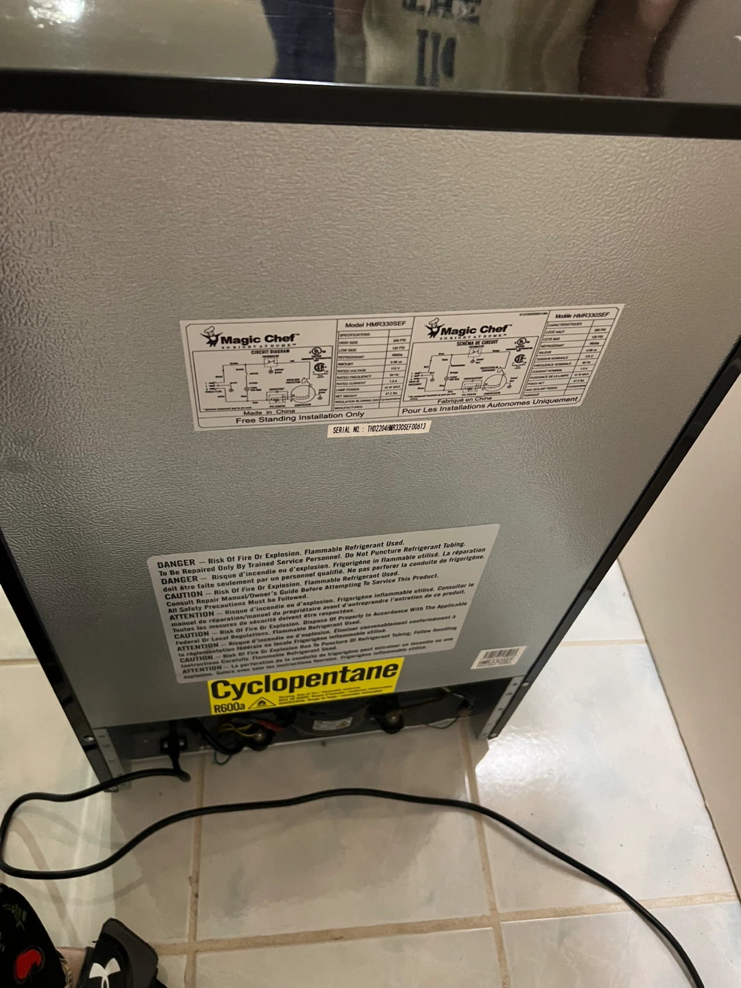 Magic Chef Mini Fridge - photo 3