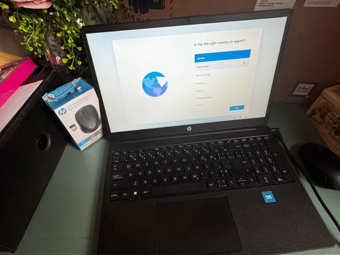 HP laptop 15 in