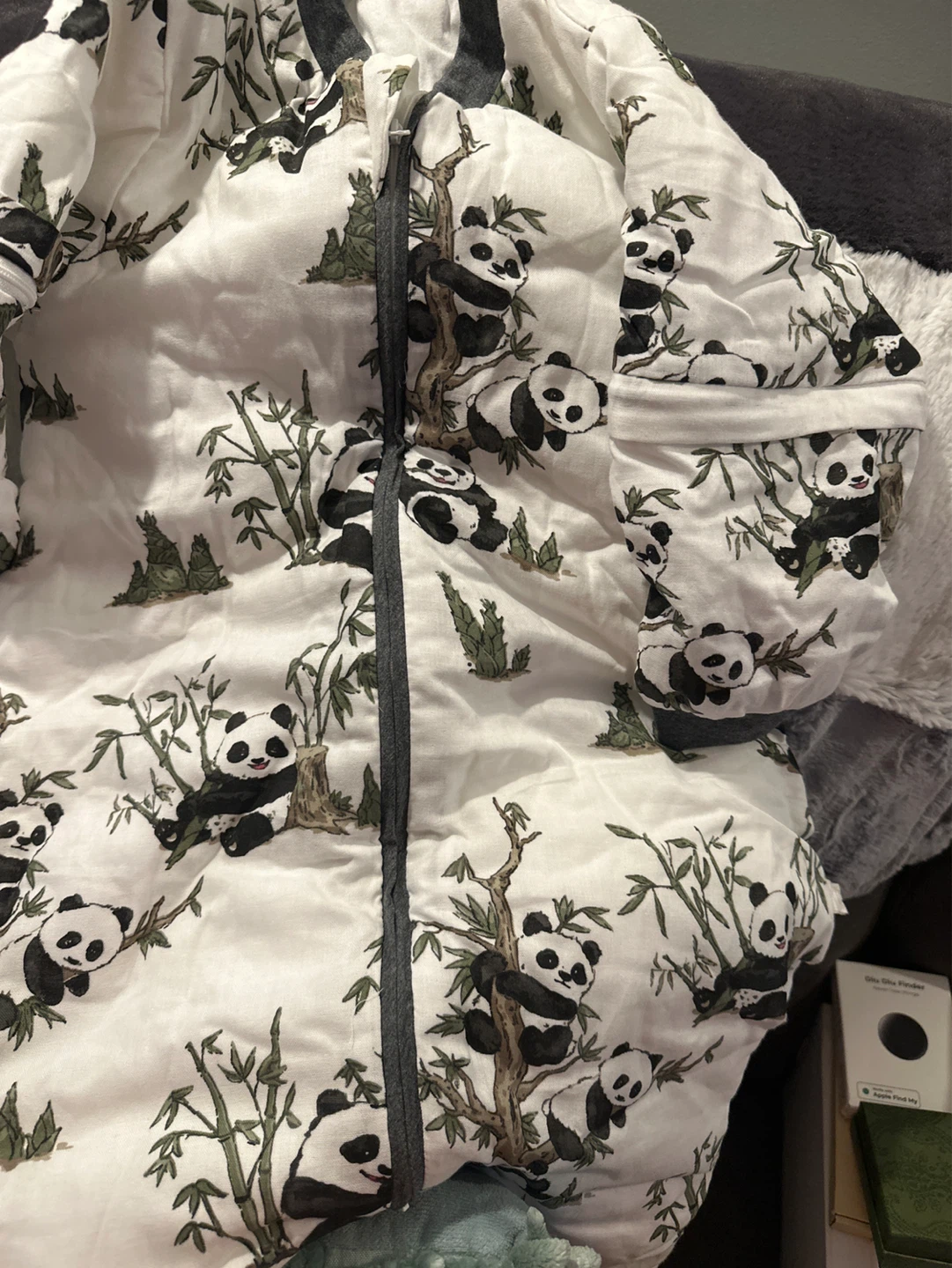 Baby Sleep Sack with Panda Print - photo 2
