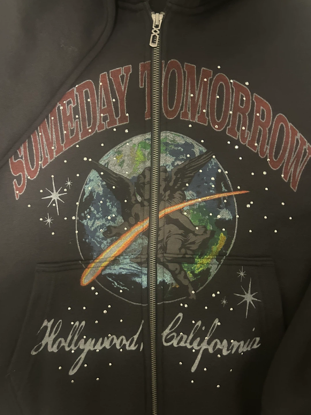 Hollister "Someday Tomorrow" Full Zip Hoodie - Size S - photo 4