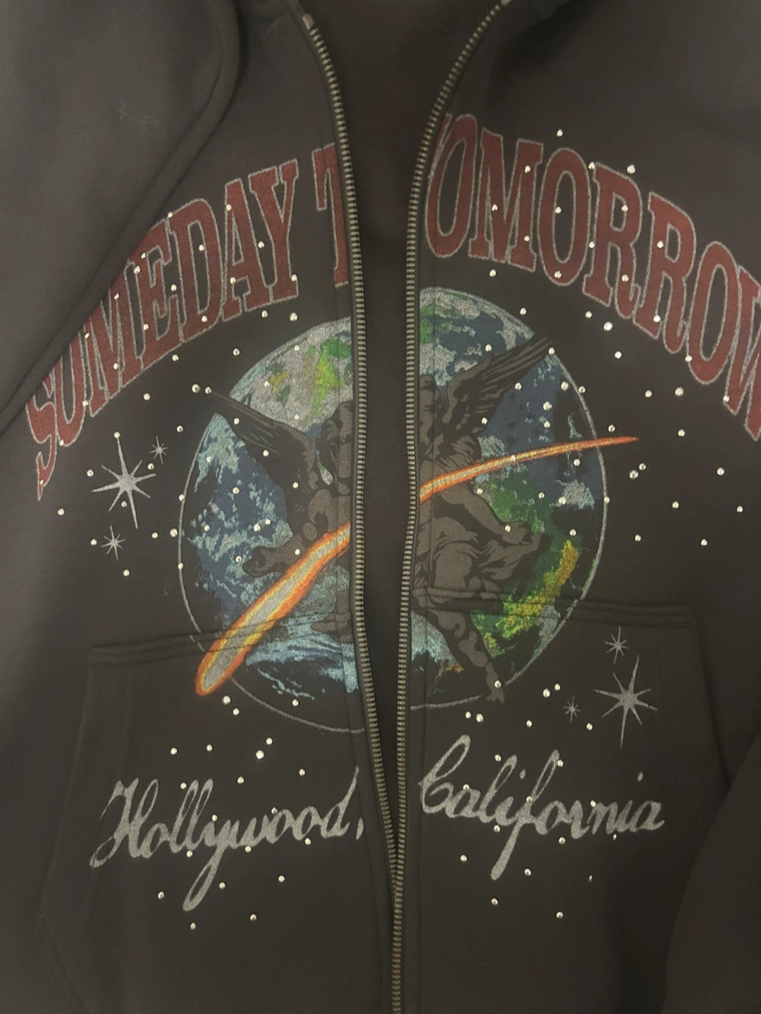 Hollister "Someday Tomorrow" Full Zip Hoodie - Size S - photo 3