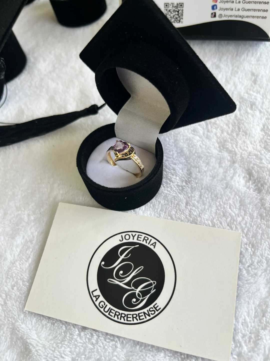 Gold 14k class "2026 Graduation Ring - photo 3