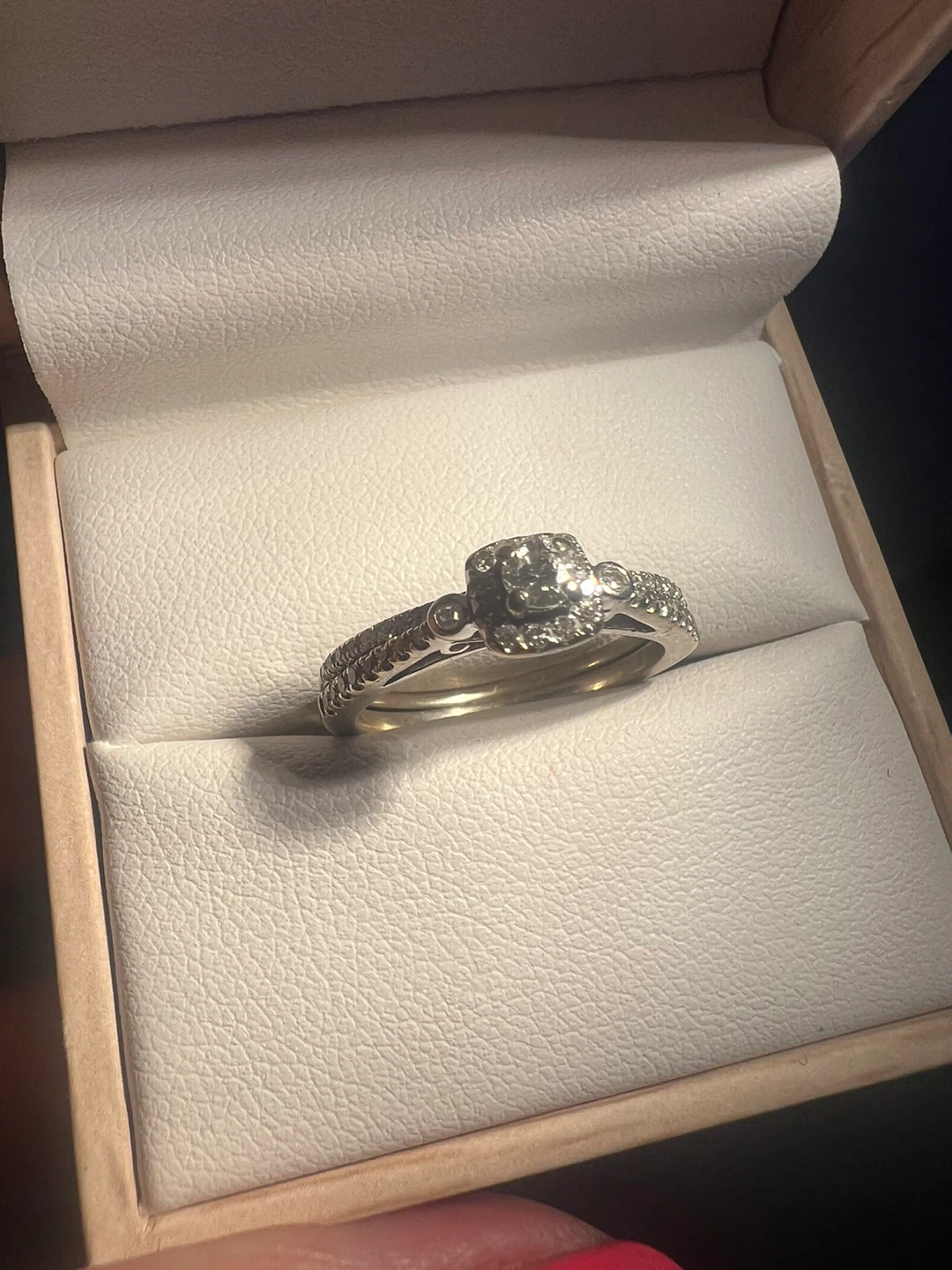 14 к Diamond Wedding Ring Set - photo 4