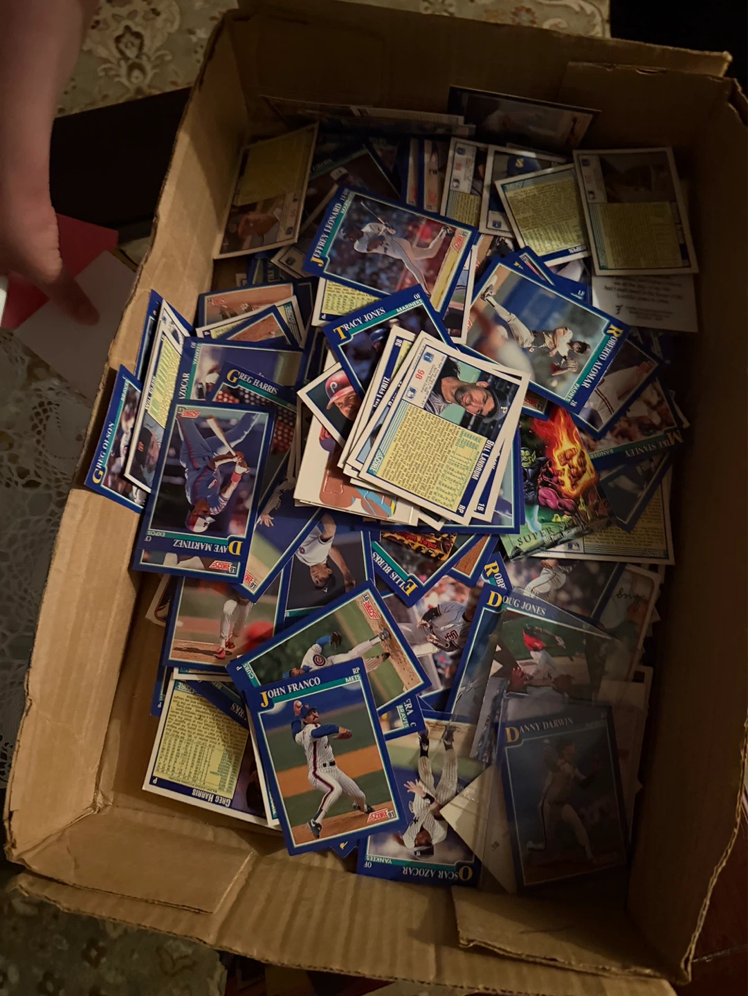 Assorted Baseball Cards Collection