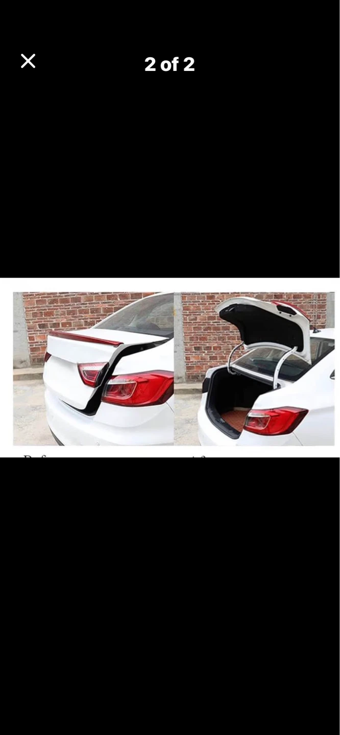 Car Trunk Lift Struts Spring Shocks (Set of 2)
