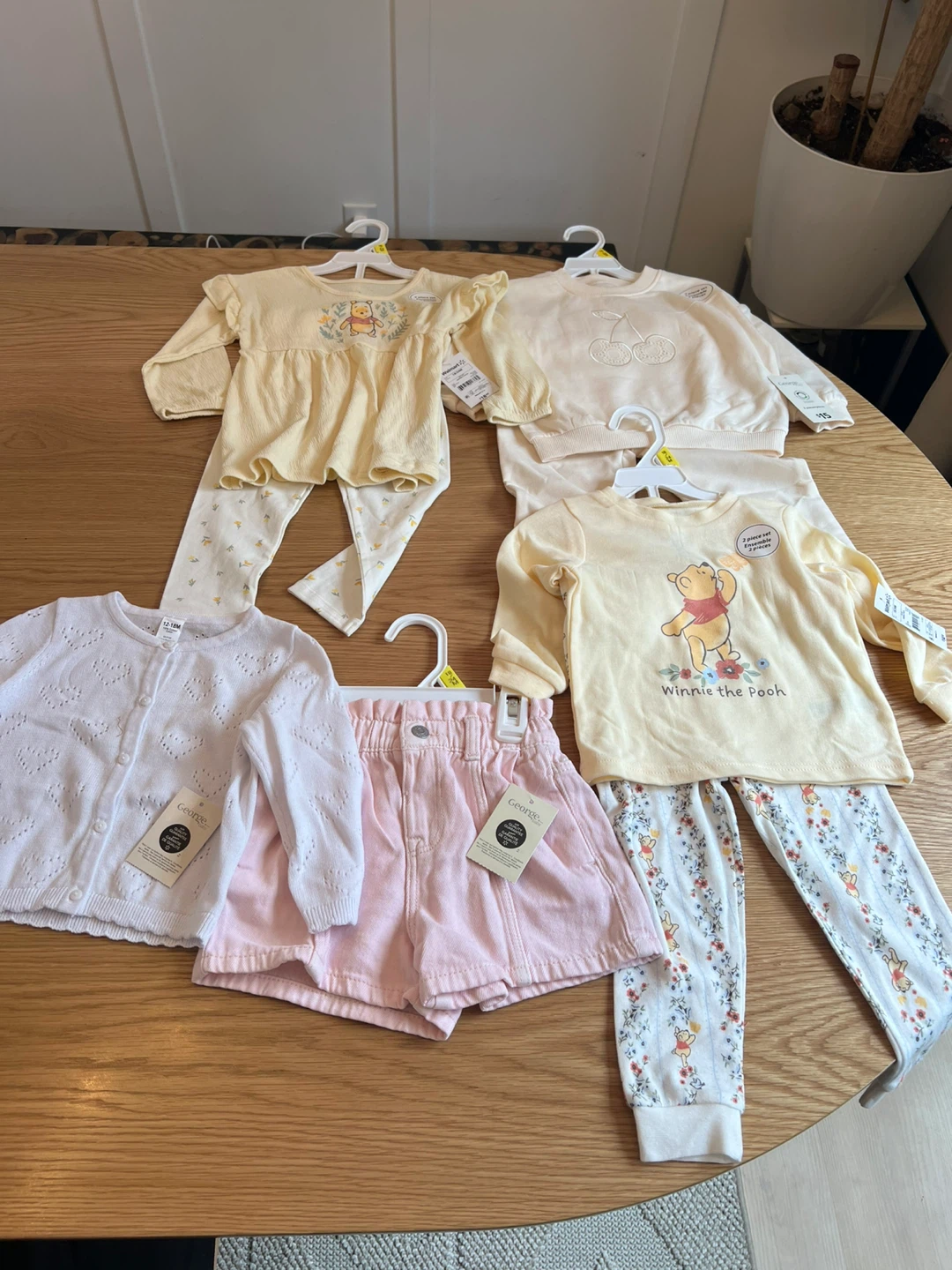Brand New 5-Piece Toddler Girl Set (George Brand) - Size 18-24 M