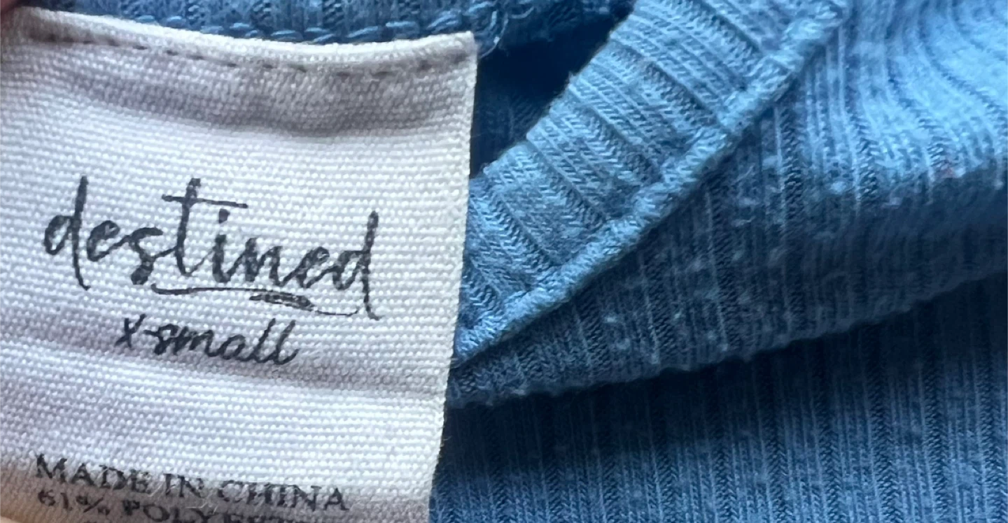Destined ribbed Cropped Tank Top - photo 3