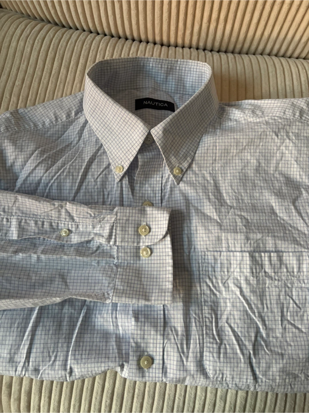 Nautica Men's Button-Down Shirt Size 17 32/33 - photo 4