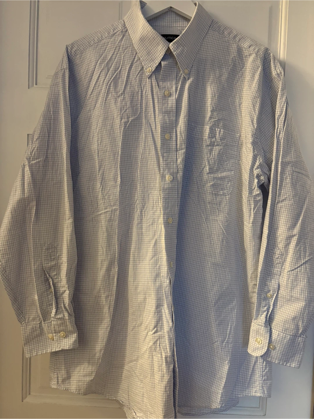 Nautica Men's Button-Down Shirt Size 17 32/33
